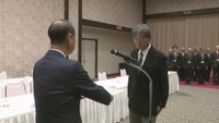 山火事で安全確保に尽力 消防団を特別表彰 岡山市
