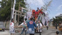 香川・伊吹島で4年ぶりの秋祭り イリコの売り上げ好調で活気戻る