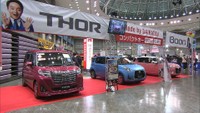安全性能が備わった車が人気 国内自動車メーカーの新車展示・販売会 岡山市