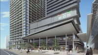 JR岡山駅前の再開発工事始まる 地上31階・地下2階建てのマンションやホテルなど 2026年度中に完成予定