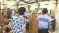 浸水被害にあった家具店 残された家具を被災者に無償で譲渡 岡山
