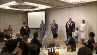 「稽古を頑張る」 大相撲の武蔵川部屋に入門 柳田さんの壮行会 岡山