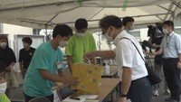 高校の文化祭で「フードドライブ」 家庭で使いきれない食品を困っている家庭へ 岡山
