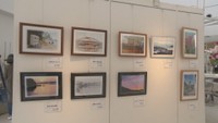ハンセン病療養所・長島愛生園の入所者らによる作品展 絵画や陶芸など約80点展示 岡山・瀬戸内市