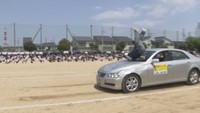 「事故を起こさないようルールを守って」 中学生にスタントマンが自転車交通安全教室 高松市