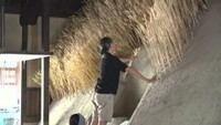 「森の芸術祭 晴れの国・岡山」各会場で制作進む 町家と津山市産小麦を使ったインスタレーション作品も
