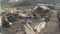 岡山市の山火事 鎮火のめど立たず 農園に被害「みんなパー。もうしょうがない」