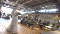 結婚式をもっと身近に感じて ウェディングドレスのファッションショー 岡山市