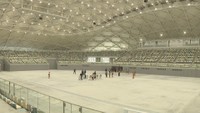 完成間近の香川県立アリーナを県議会議員が視察 スカパラやモンパチも参加する「Hello Arena 2025」開催へ