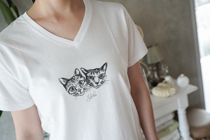 グリとラヴ’のTシャツも制作! (新井さん提供)