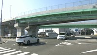 高松空港までの連絡道路 高架部分が開通