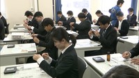 岡山県警のインターンシップ 大学生らが鑑識活動など体験 売り手市場で志望者が減少