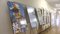 「高梁まちなか美術館」が初開催 デザインを学ぶ高校生の作品を展示 岡山