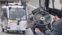 備前市が「自動運転バス」の走行実験 市民の移動手段の確保へ 岡山