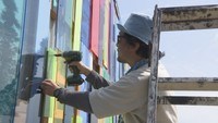 瀬戸芸いよいよ14日開幕! 男木島でもアーティストが最後の準備 高松市