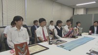 インターハイなどの全国大会で優勝 高校生5人が香川県の教育長を表敬訪問