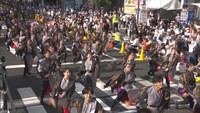 うらじゃ開催 パレードと総おどりのため 23日「ハレまち通り」と24日「市役所筋」が交通規制 岡山