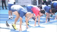 パラ陸上日本代表が屋島に来たー! 来月のドバイ世界パラ陸上に向け高松市で合宿