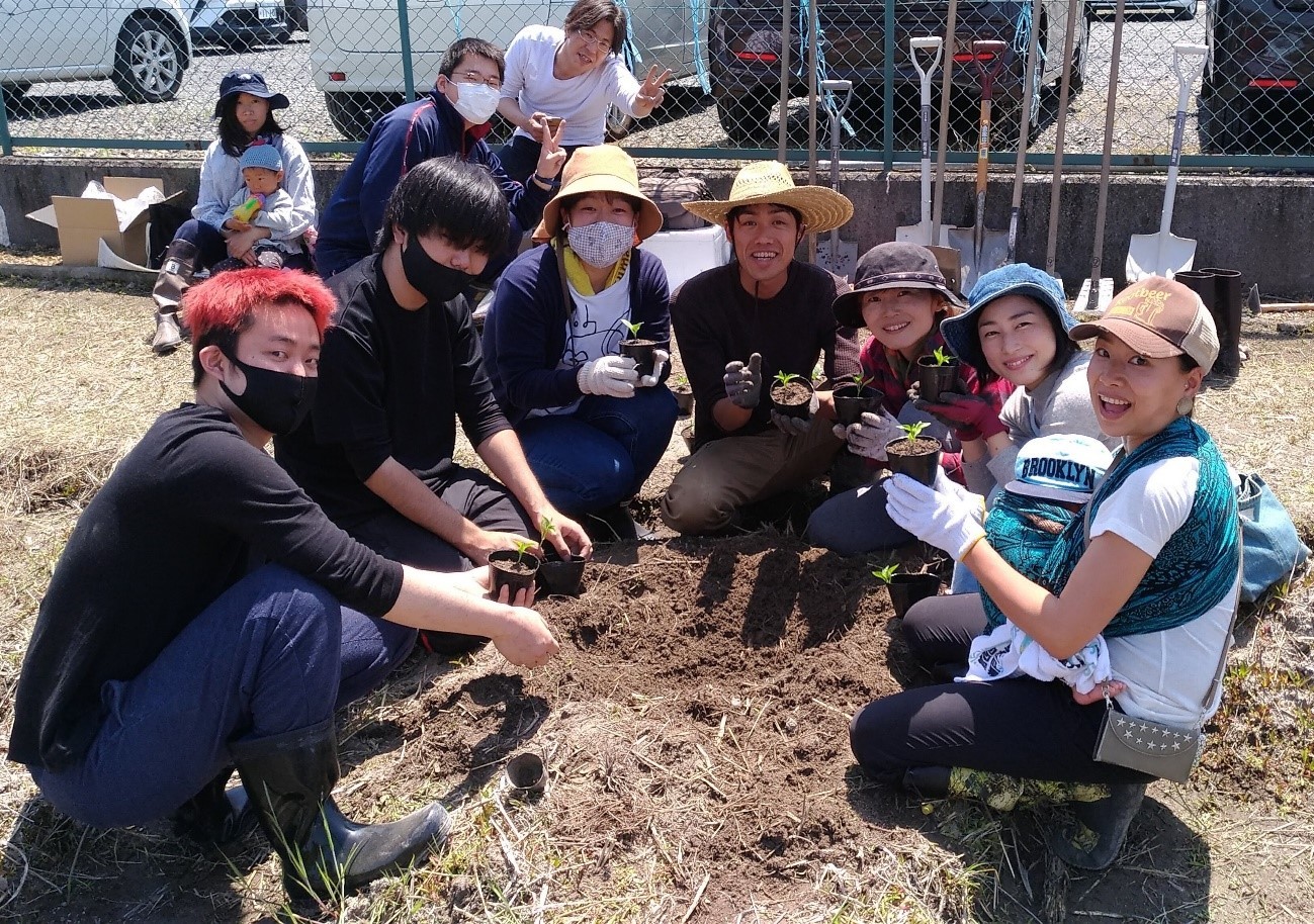 元看護師、畑活の狙い 「生まれてくる命をみんなで祝福する」まちづくりを
