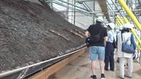 「熊野神社」で屋根のふき替え見学会 日本の伝統技法を未来へ 岡山・倉敷市
