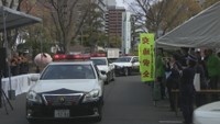 春の交通安全市民運動の出発式 自転車のヘルメット着用など促進へ 岡山