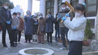 子どもたちが新年を祝う餅つき 高松市の寺で開催