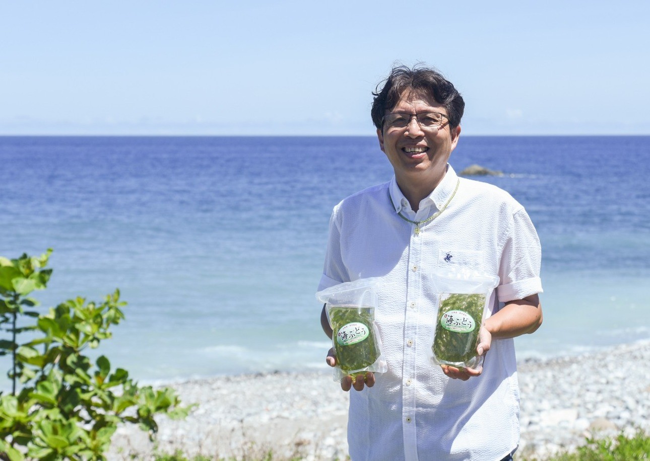 日本人と出会い「海ぶどう」の道へ 沖縄で学び、台湾の小さな港町の名物に