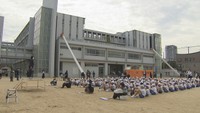 小学生が防災訓練で「分散避難」を学ぶ 香川