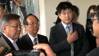 野党議員が岡山の加計学園を訪問 理事長と面会かなわず公開質問状