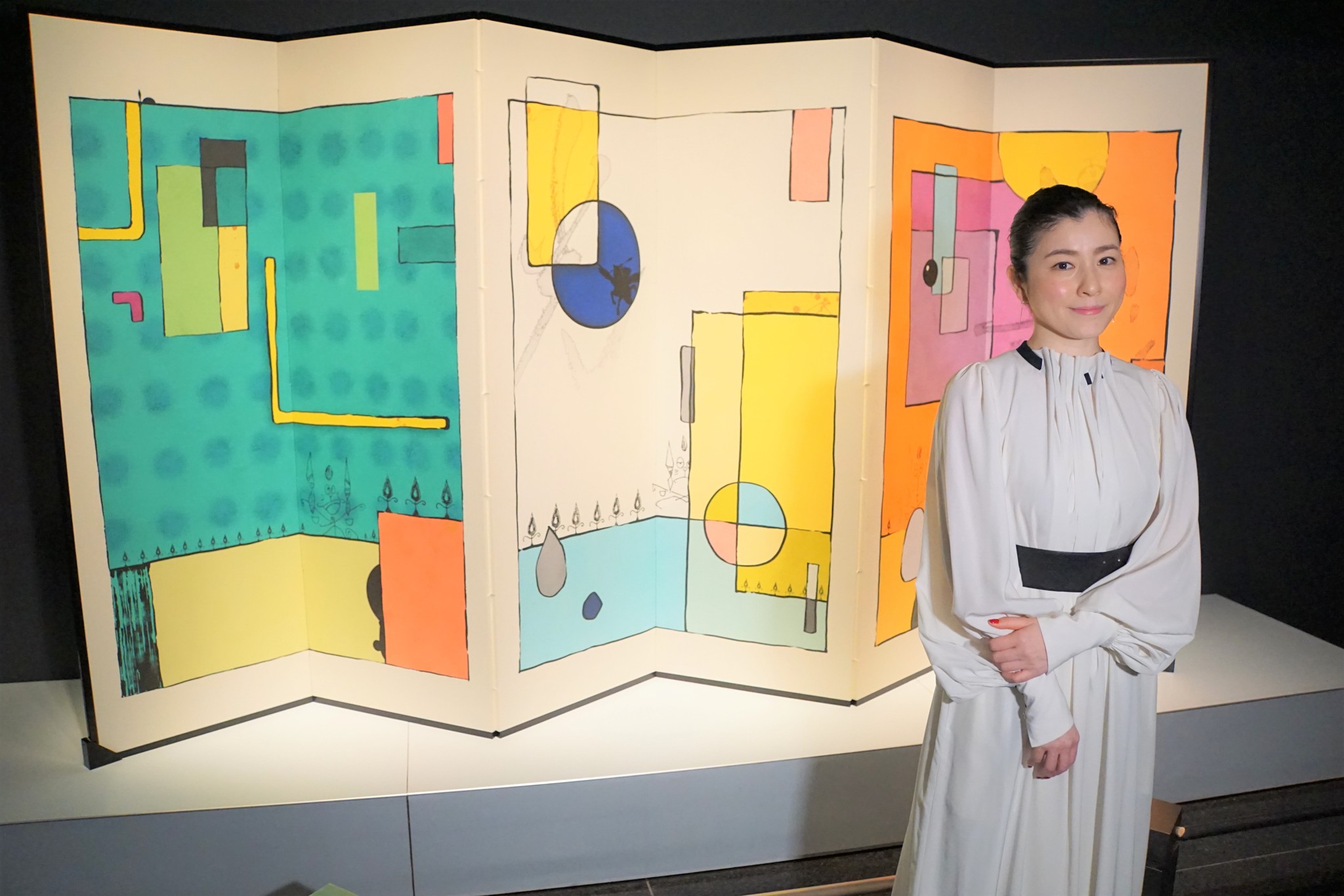 「THE ドラえもん展」岡山で開催中! 地元出身の書家・中塚翠涛さんも参加