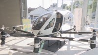 「空飛ぶクルマ」の展示場が10日オープン VRで体験できるコーナーも 岡山・倉敷市