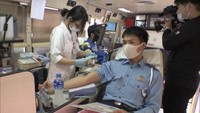 〈新型コロナ〉輸血用の血液が不足 若手警察官たちが献血協力 香川