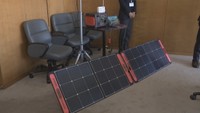 企業が岡山市に防災機器を寄贈 災害時の非常用電源に