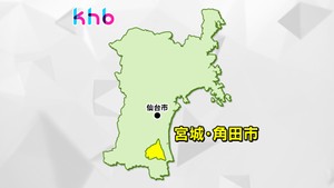 軽トラックが田んぼに横転 高齢の男性運転手が死亡 宮城・角田市の県道