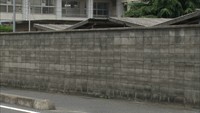 ブロック塀の緊急調査 岡山県有施設の4割近くが「基準不適合」