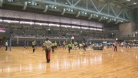 ウィメンズバレーボール大会 3年ぶり開催 岡山