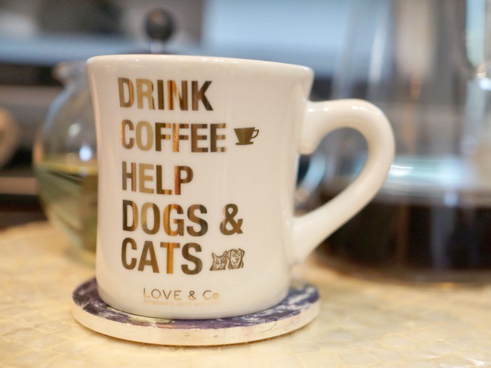 取材の際に西尾さんが出してくれたコーヒーも、LOVE & Co.のもの