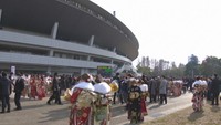 岡山市で2年ぶりに成人式