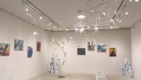 「自然と人の関わり」を表現した作品が約90点 高校生による作品展 高松市・高松工芸高校
