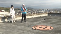 ドローンを使って物資をどう配送? 西日本豪雨で大きな被害を受けた真備町で実験 岡山・倉敷市
