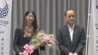 BMX・大池水杜選手 東京五輪出場での活躍誓う 岡山市長を訪問