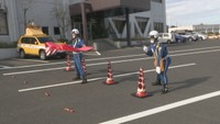高速道路で多重事故発生を想定 香川県警高速隊などが訓練