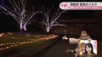 【中継】移転前の徳島文理大学・香川キャンパスで最後のイルミネーション さぬき市