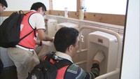 観光地のトイレをきれいに!おもてなし清掃 高松市・栗林公園