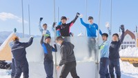 4年ぶりに「巨大かまくら」作り 岡山学芸館サッカー部も助っ人に! 岡山・真庭市