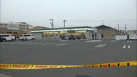 コンビニで強盗未遂 男が店員に包丁突き付け…何も取らず逃走 岡山・倉敷市