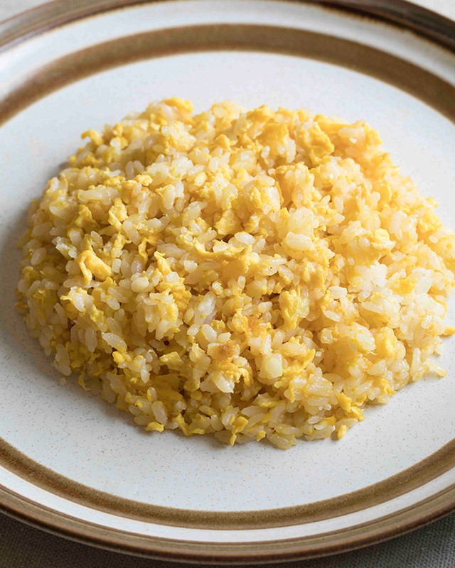 定年ごはん卵チャーハン
