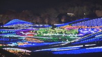 冬の夜空を彩る まんのう公園のイルミネーション 香川【いまココ!ナビ】