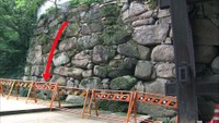 国の史跡 岡山城の石垣から約10キロの石が落下 けが人なし