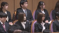徳島文理大学 JR高松駅前の新キャンパスで初の入学式 入学者は前年の約1.6倍